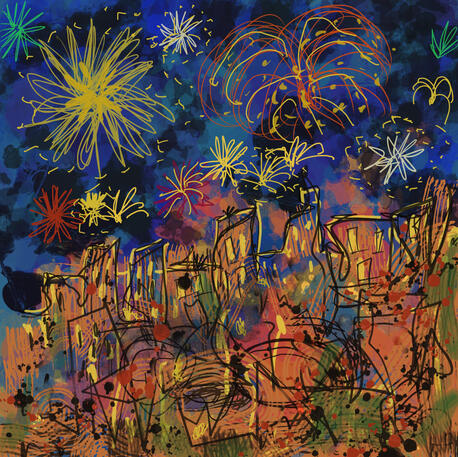 Fourth of July over Portland